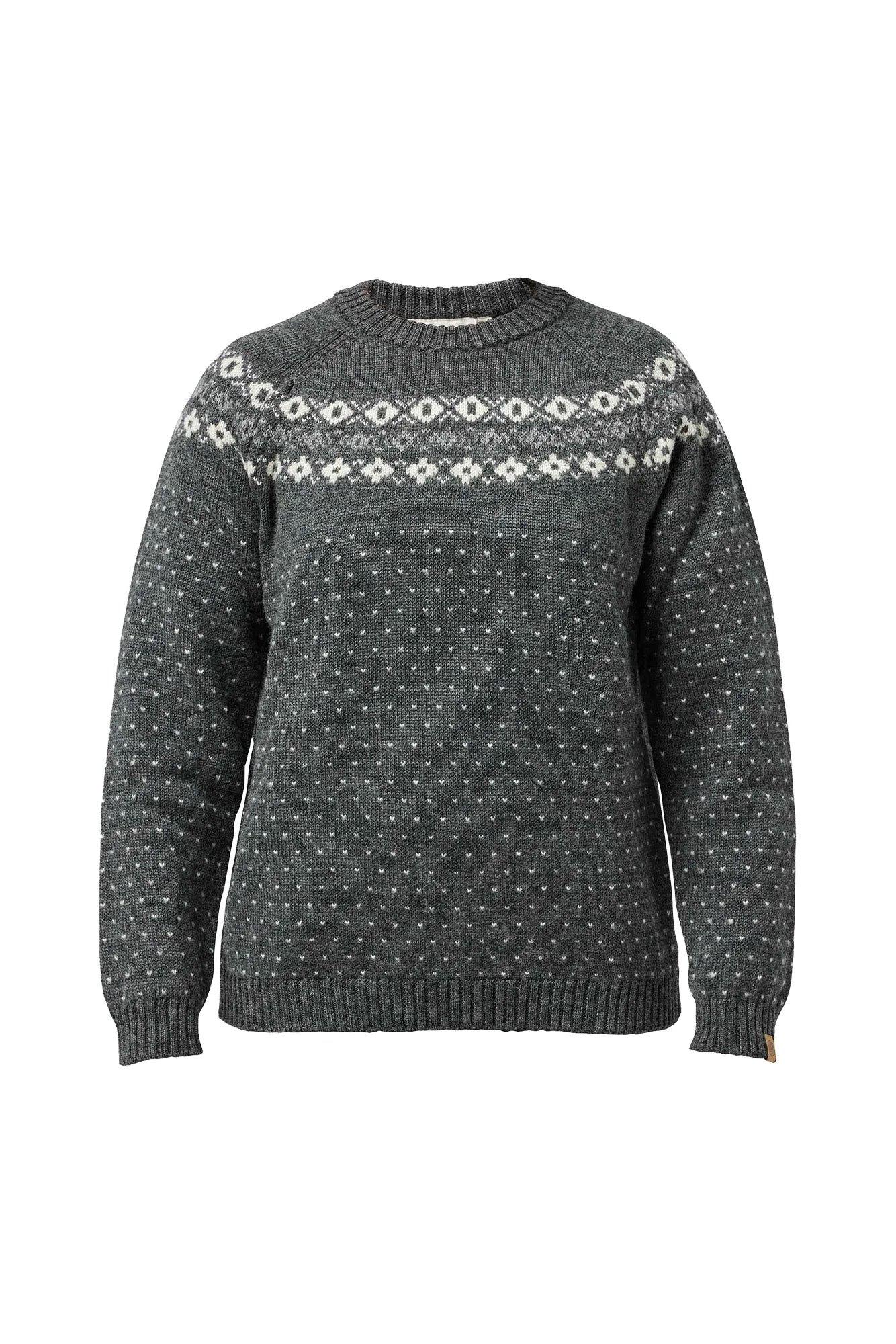 SIRE CREWNECK, 100% ULL — GREY - Ivanhoe of Sweden