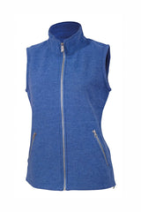 FLORA VEST, 60% BOILED WOOL, 40% LYCOCELL — JEANS