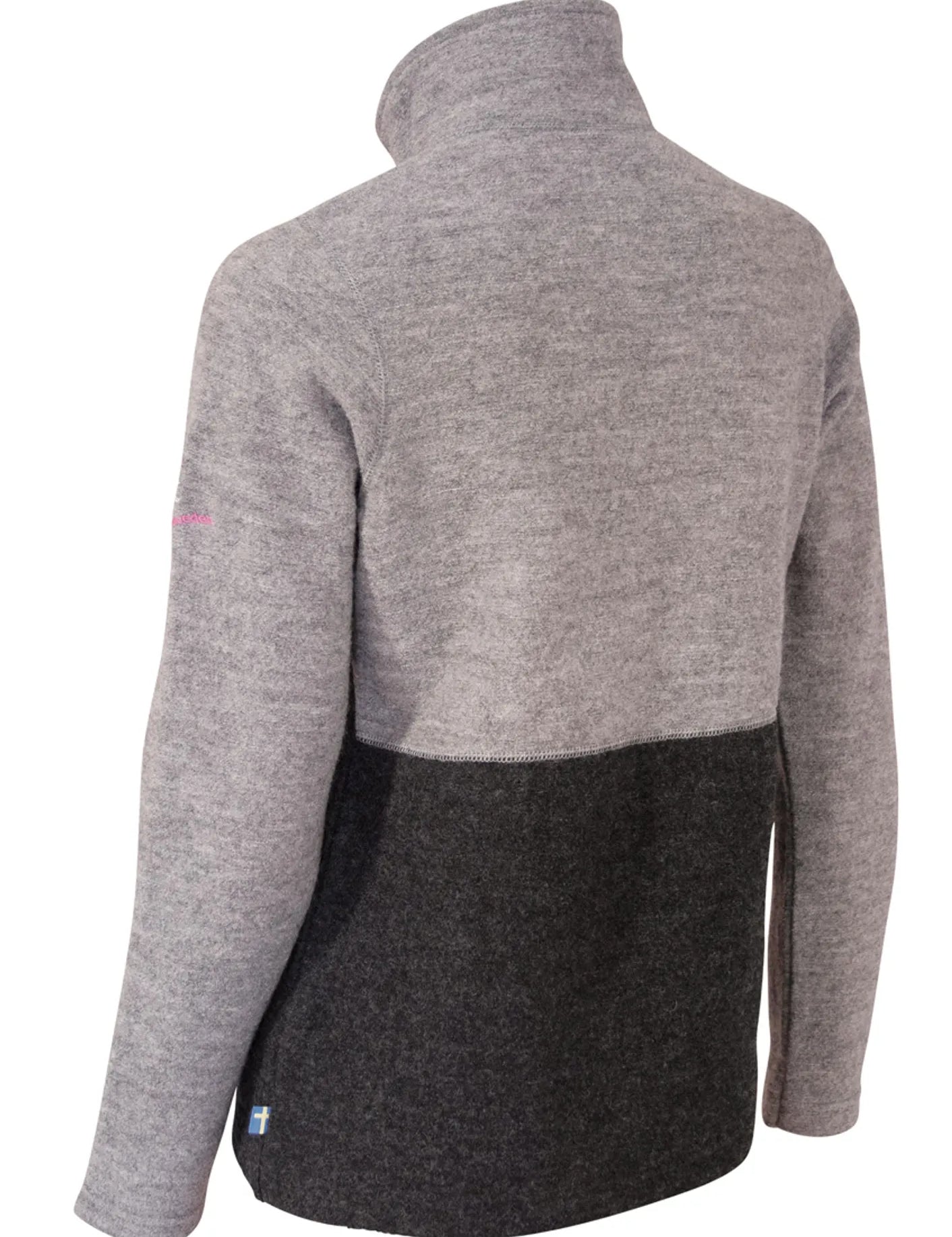 ZELDA HALF ZIP — GREY - Ivanhoe of Sweden