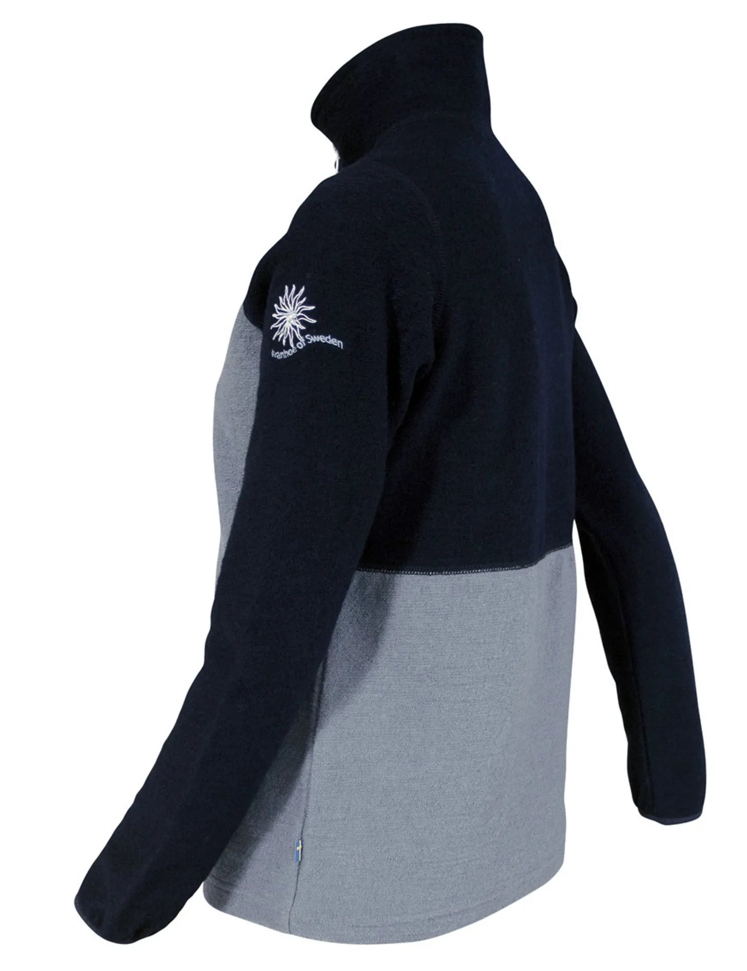 ZELDA HALF ZIP — ZEN BLUE - Ivanhoe of Sweden