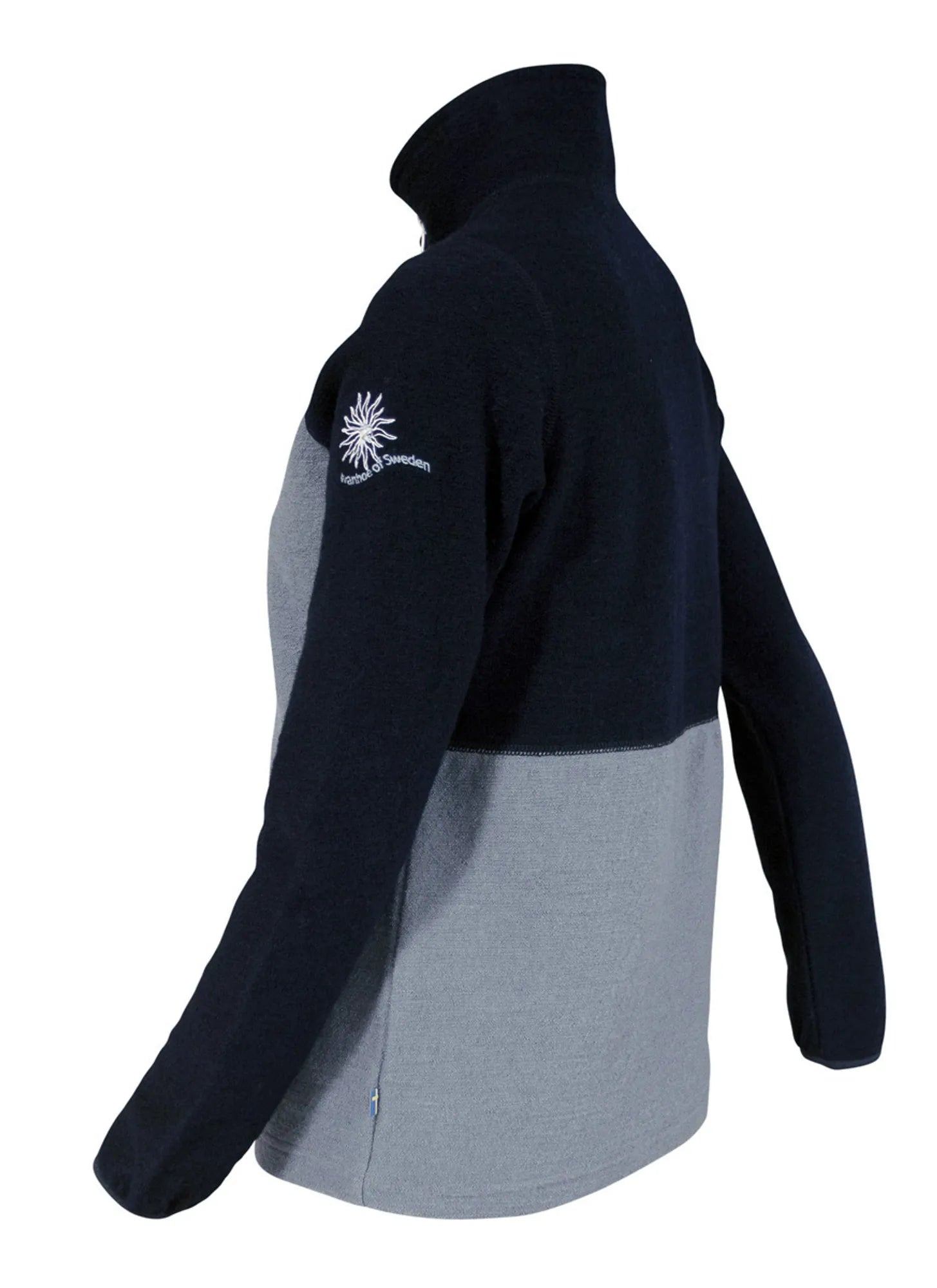 ZELDA HALF ZIP — ZEN BLUE - Ivanhoe of Sweden