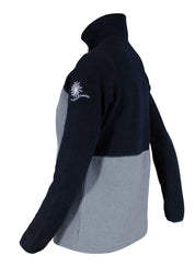 ZELDA HALF ZIP — ZEN BLUE - Ivanhoe of Sweden