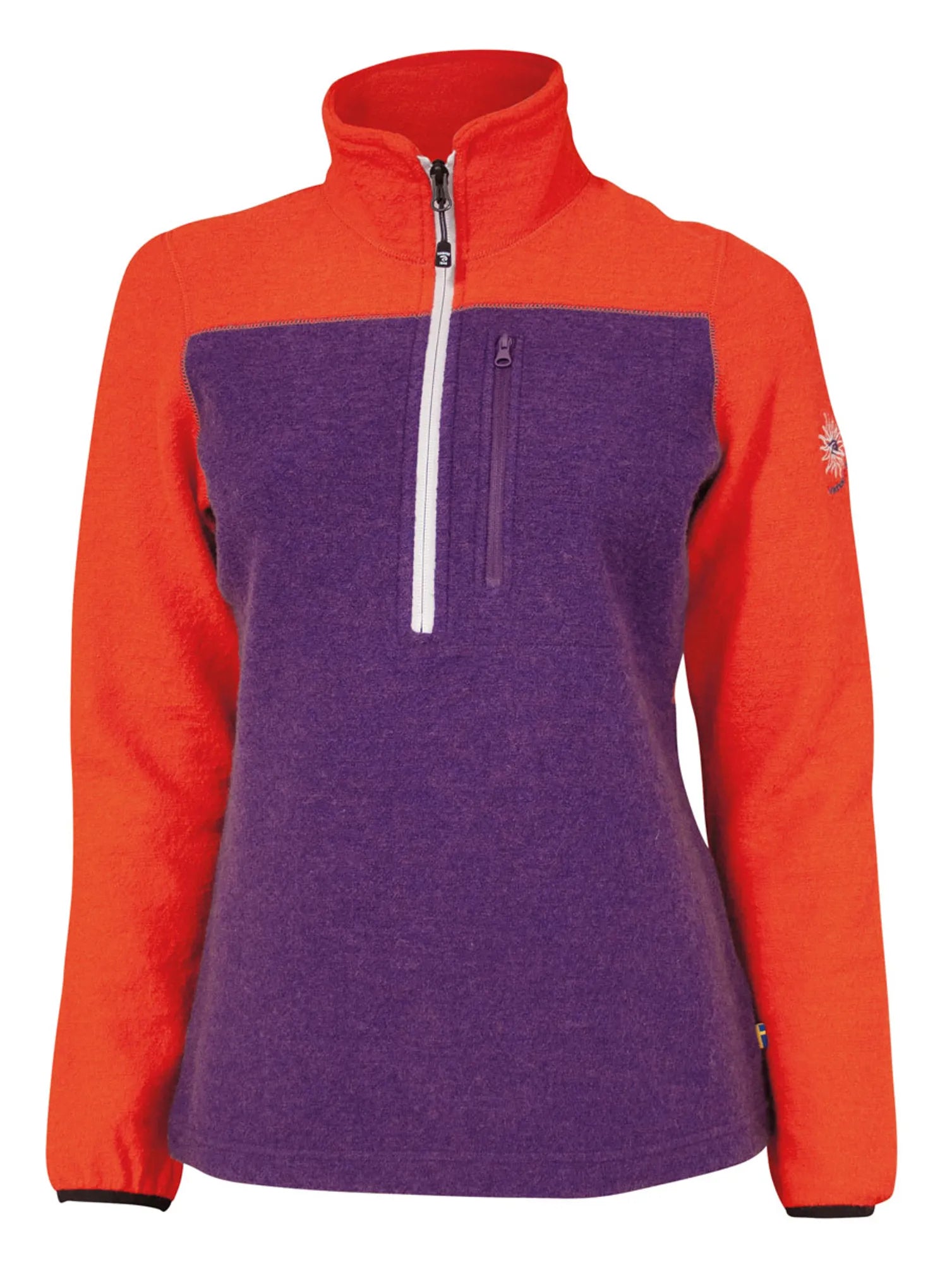 ZELDA HALF ZIP — SPARKLING GRAPE - Ivanhoe of Sweden