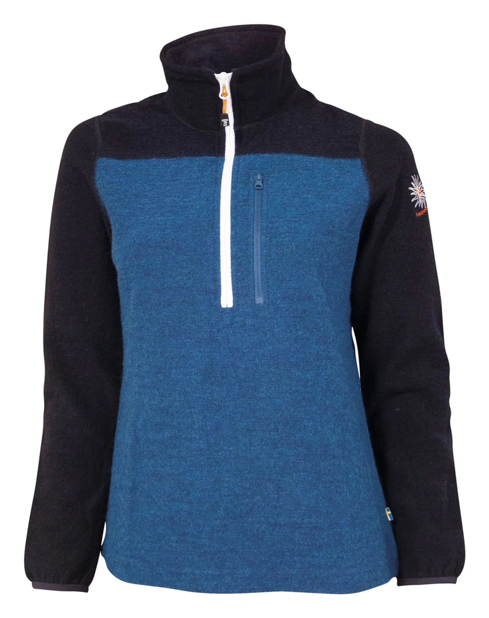ZELDA HALF ZIP — ELECTRIC BLUE - Ivanhoe of Sweden