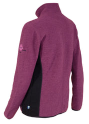 MILA FULL ZIP, 98% ULL — RED CABBAGE - Ivanhoe of Sweden