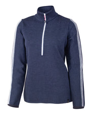 LINDSEY HALF ZIP — STEELBLUE - Ivanhoe of Sweden