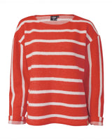 GY BYSTAD, 60% WOOL 40% LYOCEL — MANDARIN RED