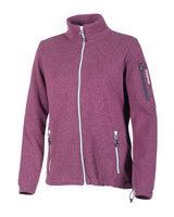 HEDDA WINDBREAKER, 100% EXTRA FINE MERINOULL  — PURPLE