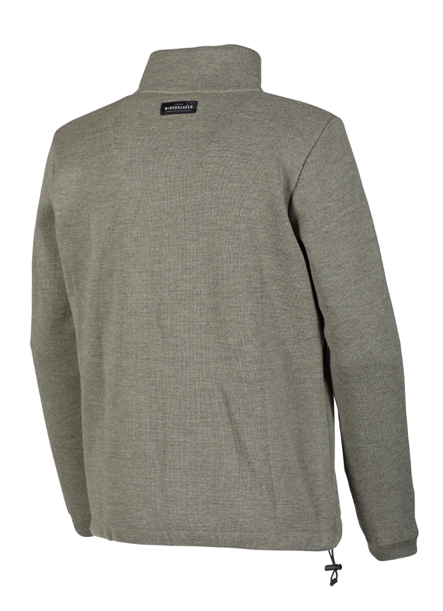 HEDDA WINDBREAKER, 100% EXTRA FINE MERINOULL — LICHEN GREEN - Ivanhoe of Sweden