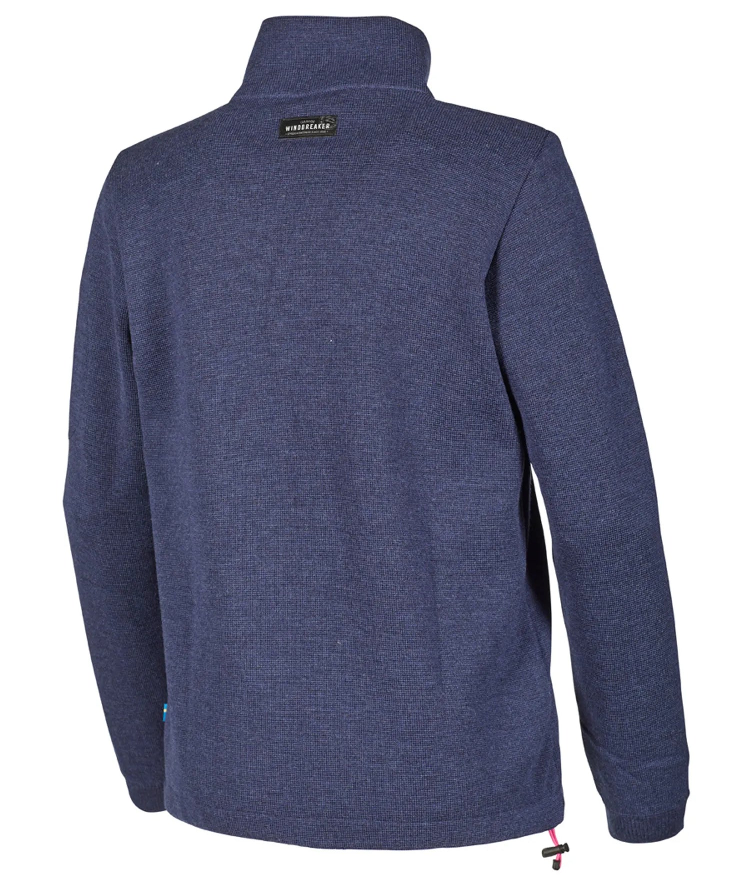 HEDDA WINDBREAKER, 100% EXTRA FINE MERINOULL — STEELBLUE - Ivanhoe of Sweden
