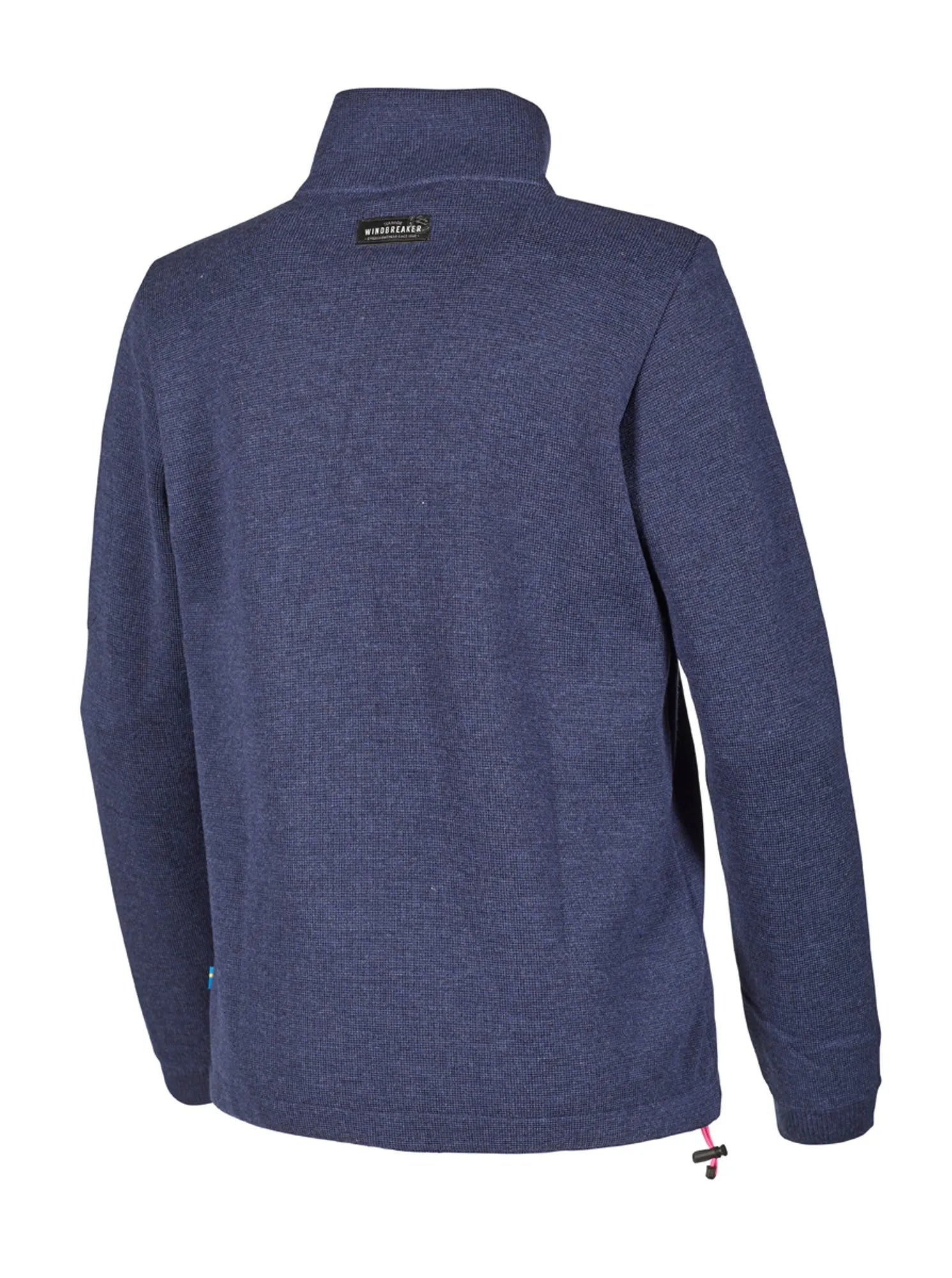 HEDDA WINDBREAKER, 100% EXTRA FINE MERINOULL — STEELBLUE - Ivanhoe of Sweden