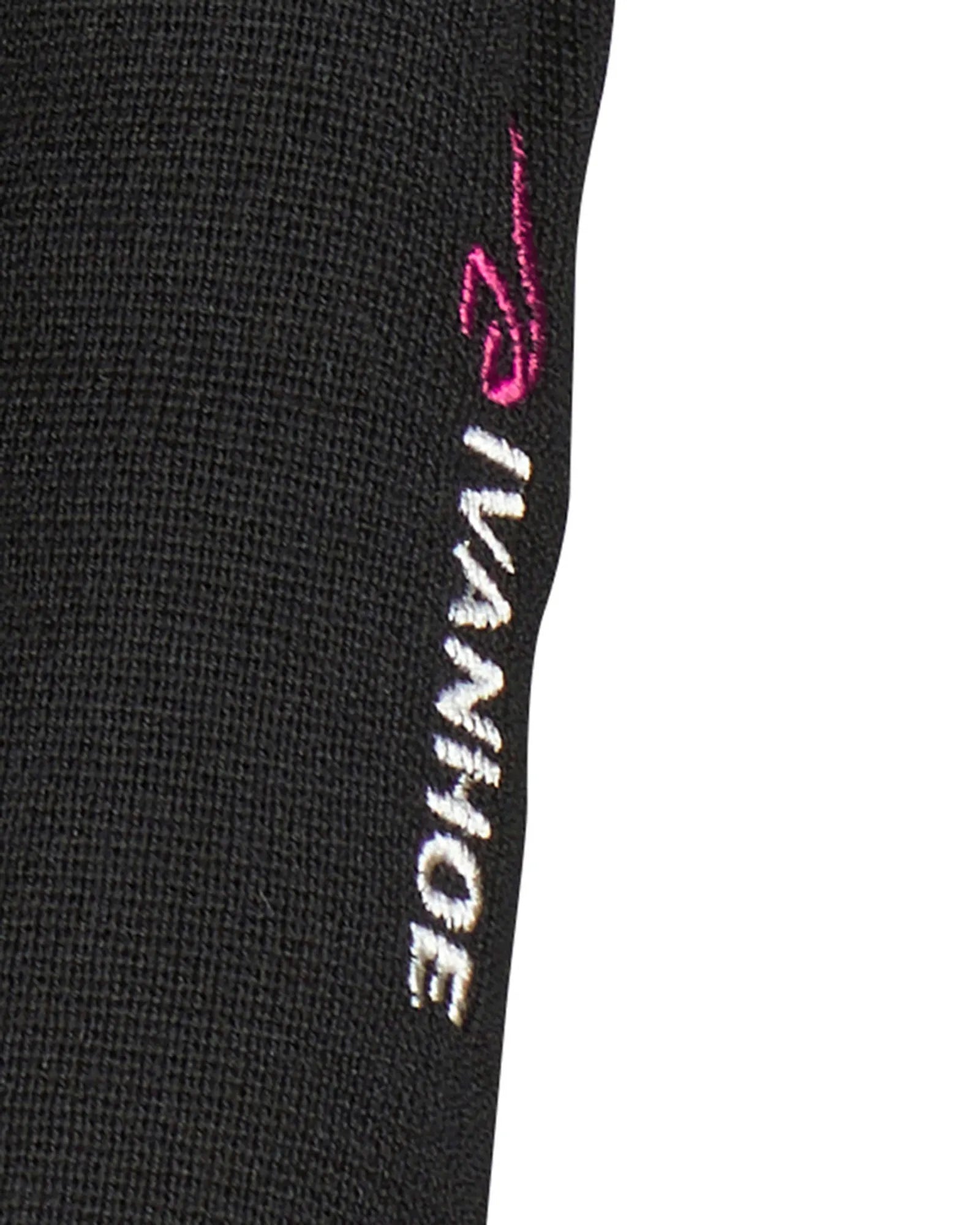 HEDDA FULL ZIP, 100% EXTRA FINE MERINOULL — BLACK - Ivanhoe of Sweden