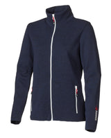 HEDDA FULL ZIP, 100% MERINO WOOL EXTRAFINE — NAVY