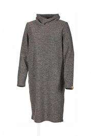 GY GISSLARP DRESS, 60% FILTAD ULL, 40% LYOCELL — GREY - Ivanhoe of Sweden