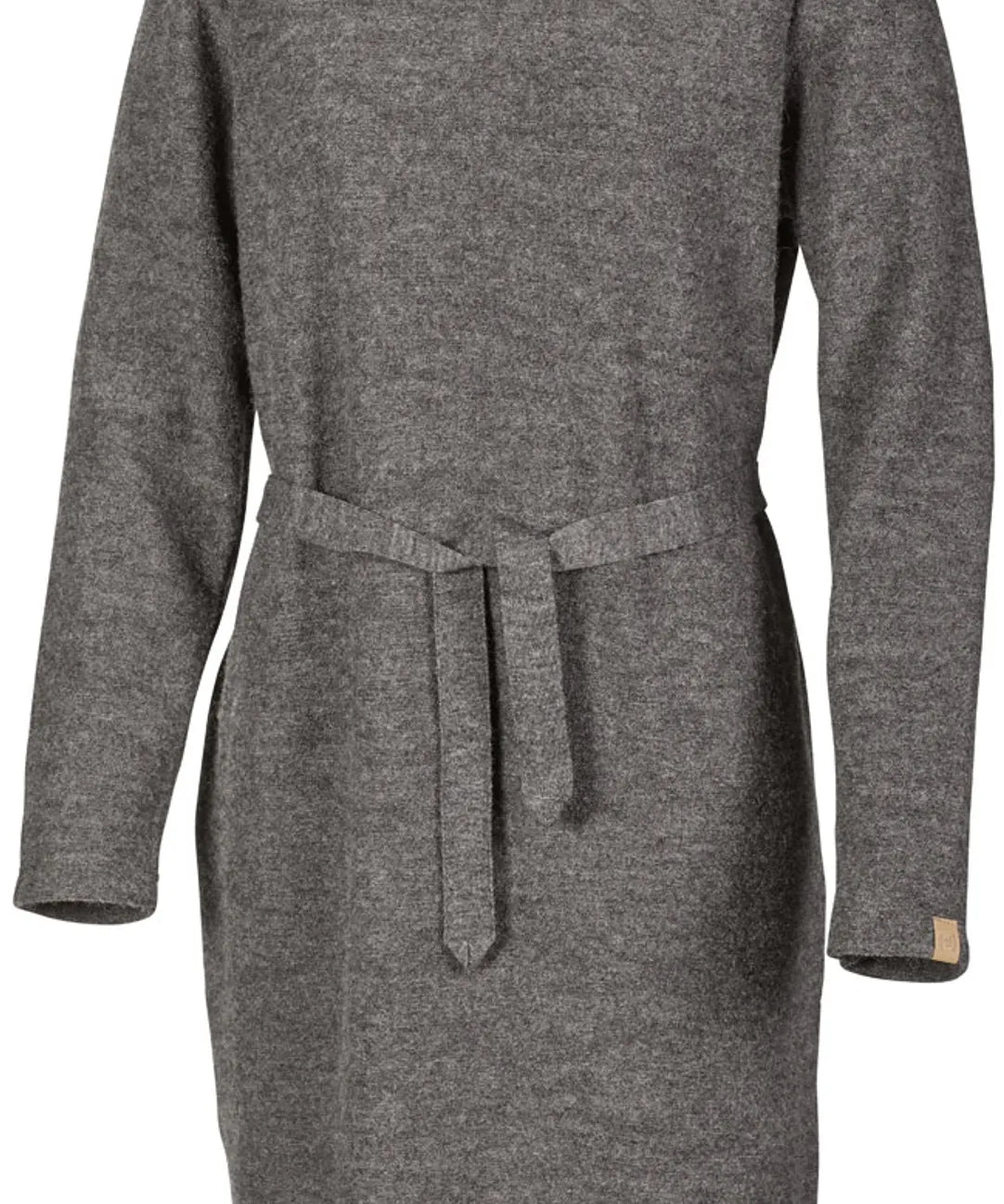 GY GISSLARP DRESS, 60% FILTAD ULL, 40% LYOCELL — GREY - Ivanhoe of Sweden