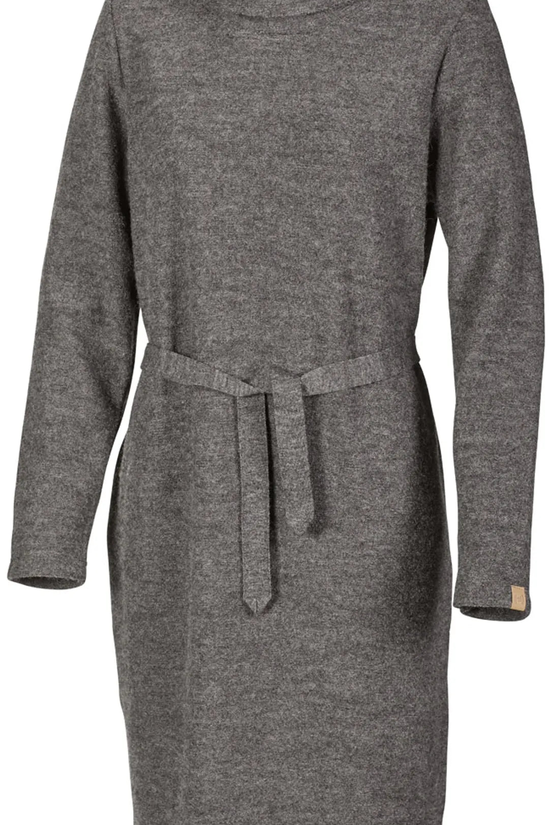 GY GISSLARP DRESS, 60% FILTAD ULL, 40% LYOCELL — GREY - Ivanhoe of Sweden