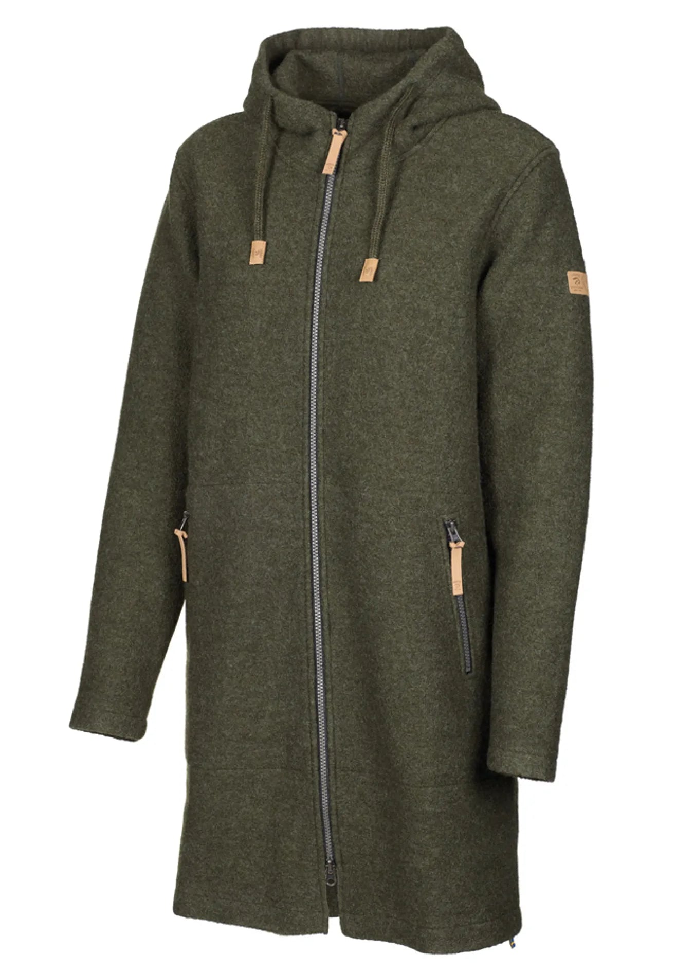 GY MADBACKEN, 100% FILTAD ULL — LODEN GREEN - Ivanhoe of Sweden