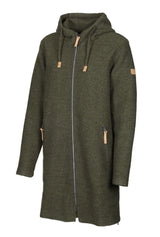 GY MADBACKEN, 100% BOILED WOOL   — LODEN GREEN