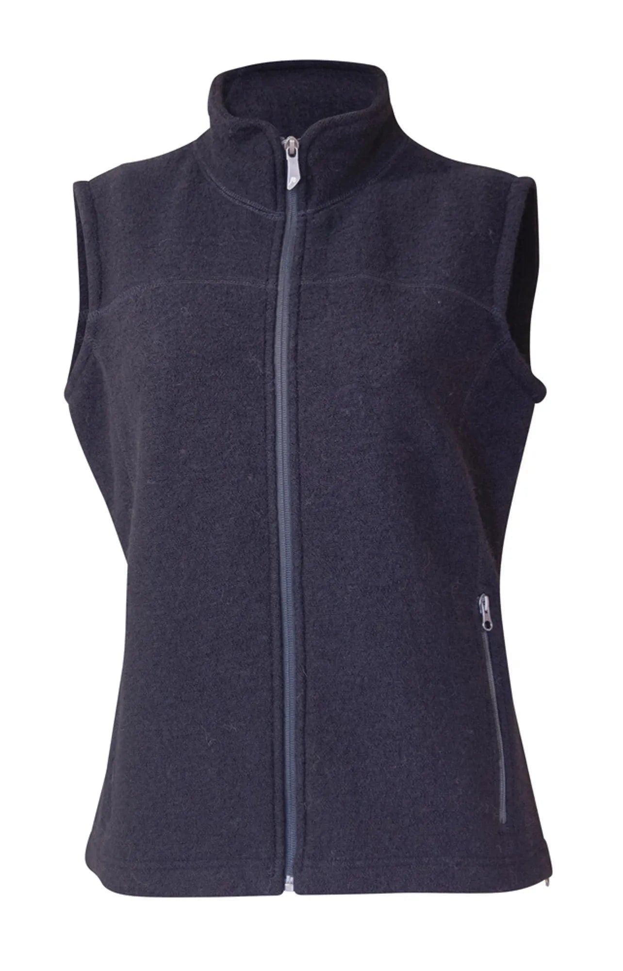 BEATA VEST, 100% FILTAD ULL — BLACK - Ivanhoe of Sweden