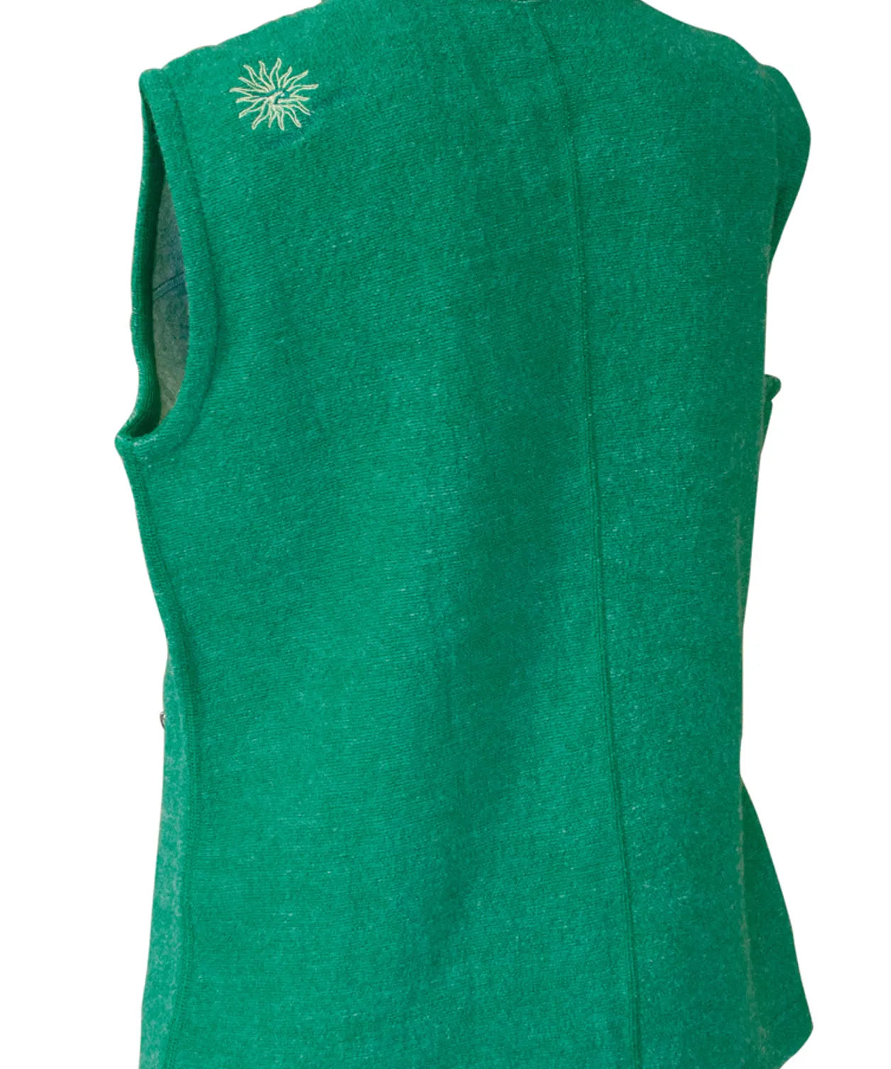 BEATA VEST, 100% FILTAD ULL — PARAKEET - Ivanhoe of Sweden