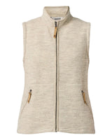 NLS COCO VEST, 100% OFÄRGAD ULL — BIRCH