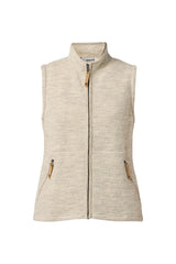 NLS COCO VEST, 100% UNDYED WOOL  — BIRCH