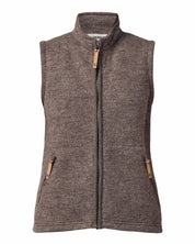 NLS COCO VEST, 100% OFÄRGAD ULL — NUTMEG - Ivanhoe of Sweden