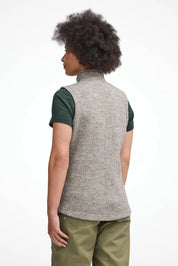 NLS COCO VEST, 100% OFÄRGAD ULL — LATTE - Ivanhoe of Sweden