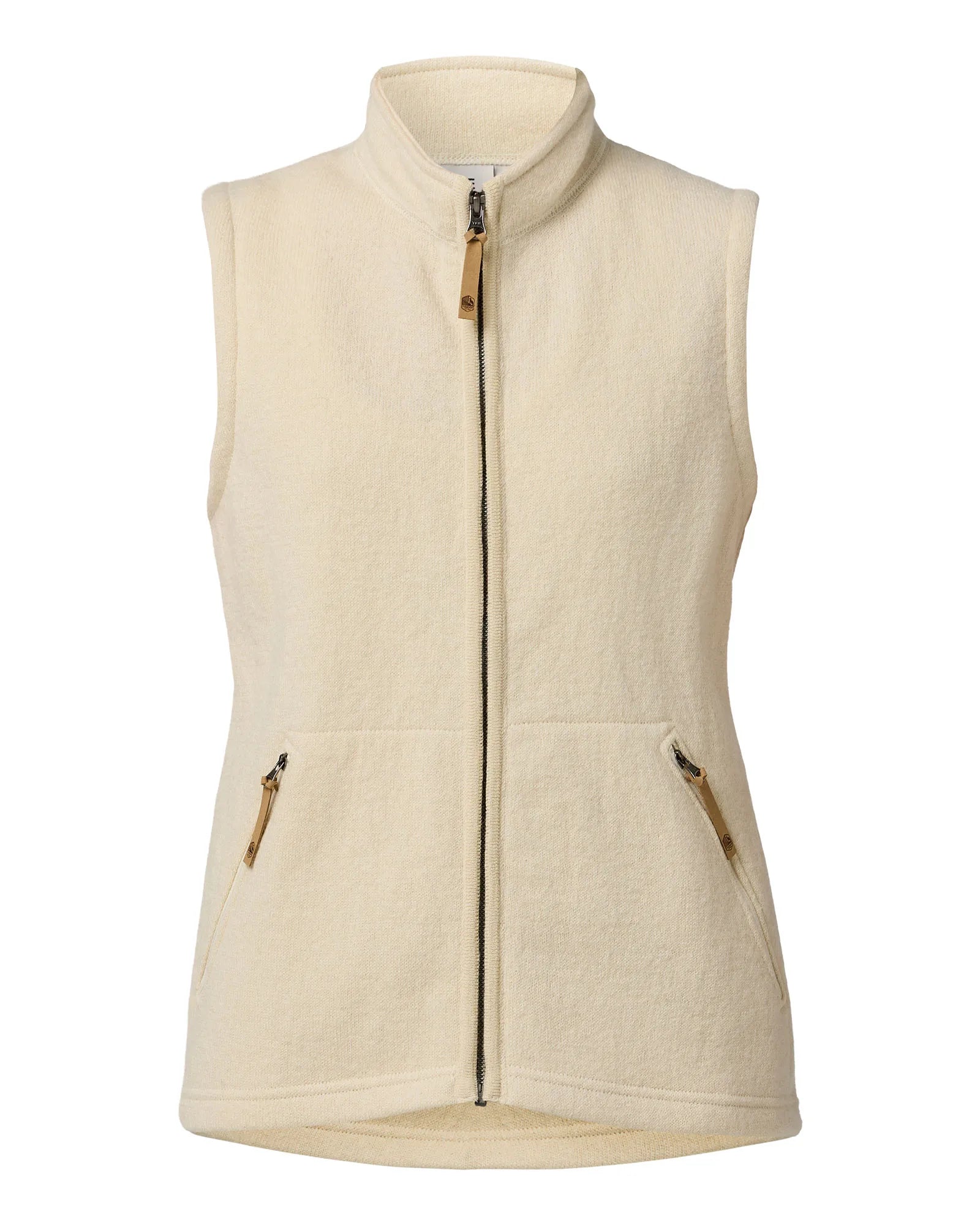 NLS COCO VEST, 100% OFÄRGAD ULL — NATURAL WHITE - Ivanhoe of Sweden