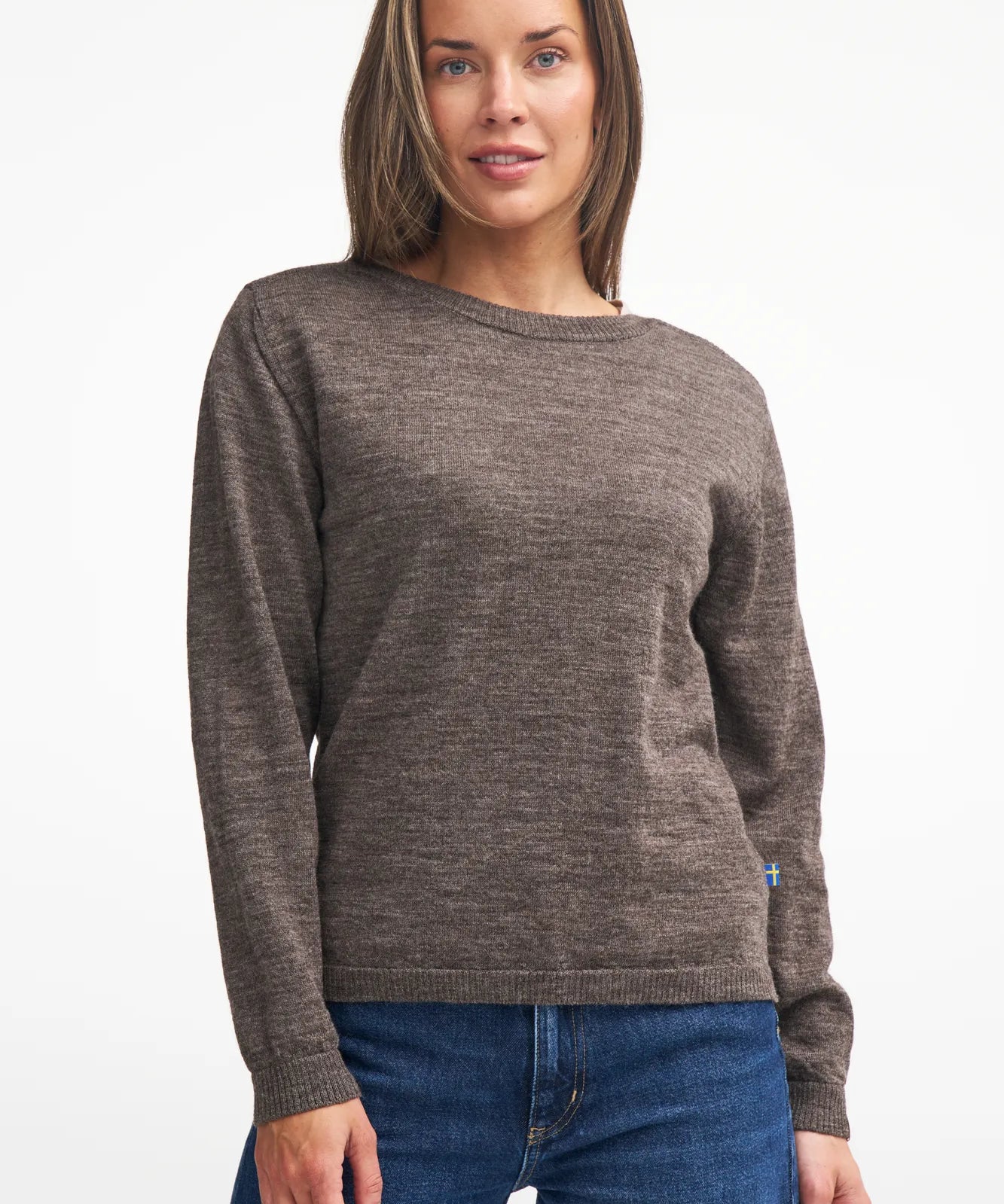 NLS TUNABO, ULLTRÖJA I 100% OFÄRGAD ULL — BIRCH - Ivanhoe of Sweden