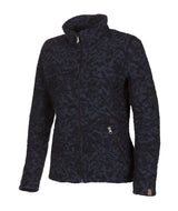 TUVA JAQUARD, 100% FILTAD ULL — NAVY