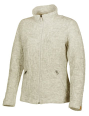 TUVA JAQUARD, 100% FILTAD ULL — LIGHT SILVER GREY - Ivanhoe of Sweden