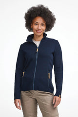 HANNA FULL ZIP — NAVY