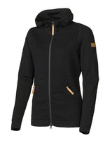 VANJA HOOD, 69% WOOL — BLACK