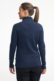 VANJA FULL ZIP, 69% ULL — BLACK - Ivanhoe of Sweden