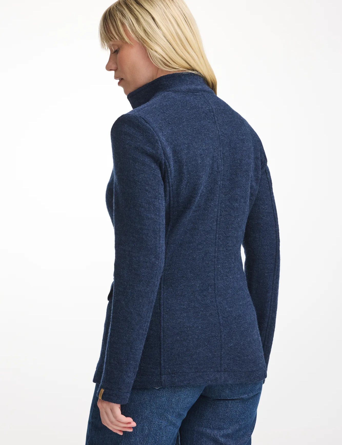 GY HYLTAN, 100% FILTAD ULL — LIGHT NAVY - Ivanhoe of Sweden