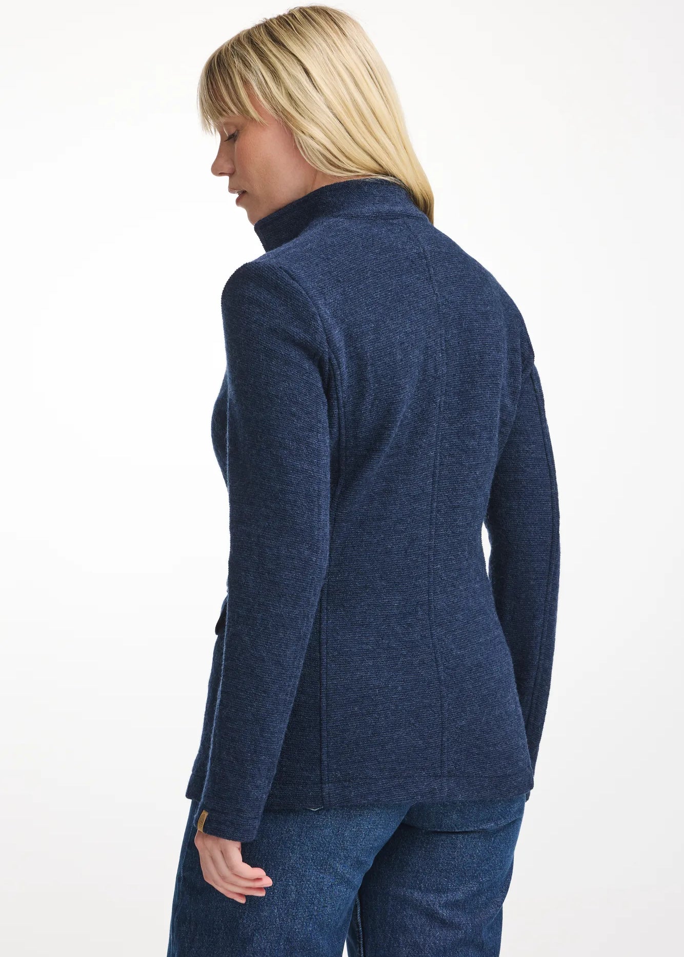 GY HYLTAN, 100% FILTAD ULL — LIGHT NAVY - Ivanhoe of Sweden