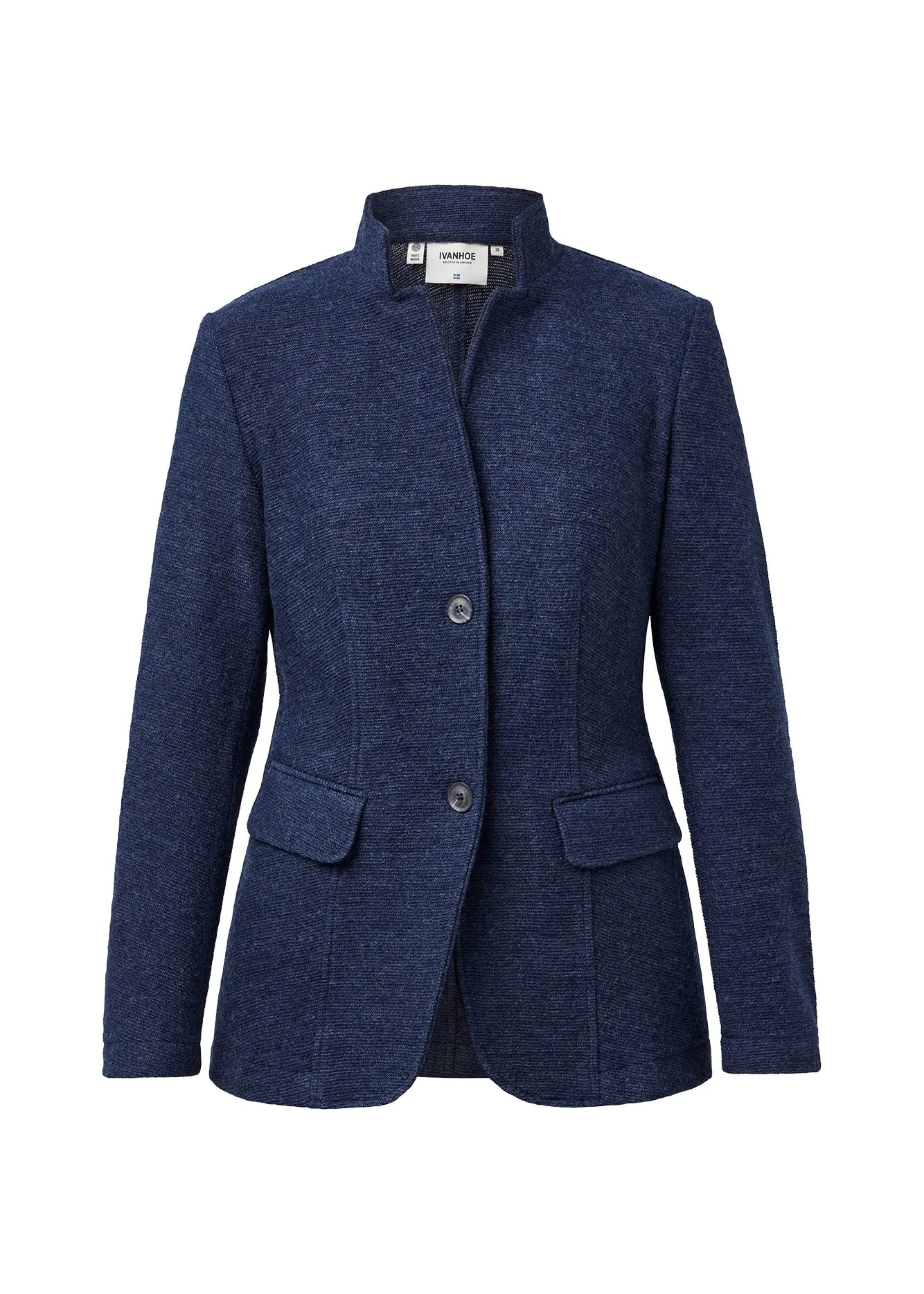GY HYLTAN, 100% FILTAD ULL — LIGHT NAVY - Ivanhoe of Sweden