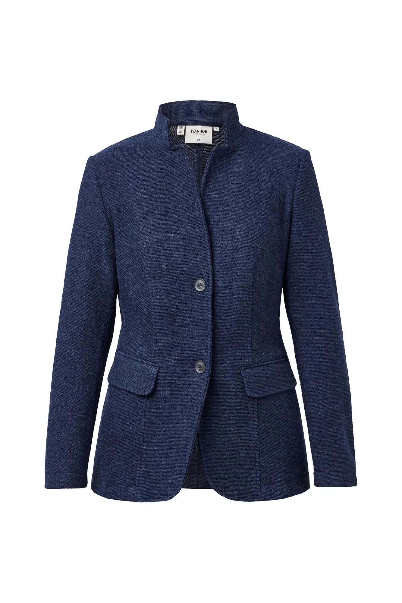 GY HYLTAN, 100% FILTAD ULL — LIGHT NAVY - Ivanhoe of Sweden