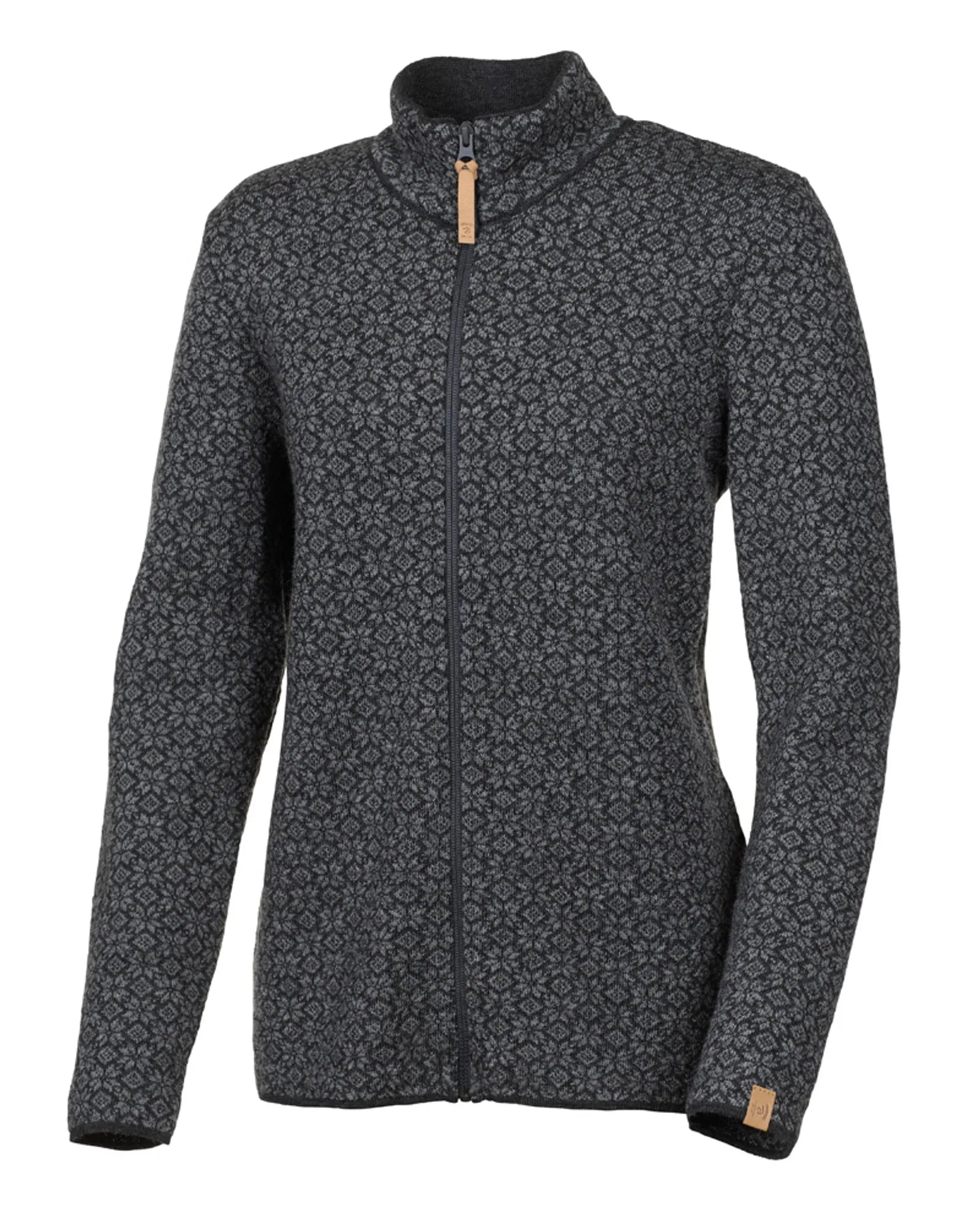 FIONA FULL ZIP — GRAPHITE MARL - Ivanhoe of Sweden