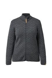 FIONA FULL ZIP — GRAPHITE MARL - Ivanhoe of Sweden