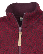 FIONA FULL ZIP — DEEP RED - Ivanhoe of Sweden