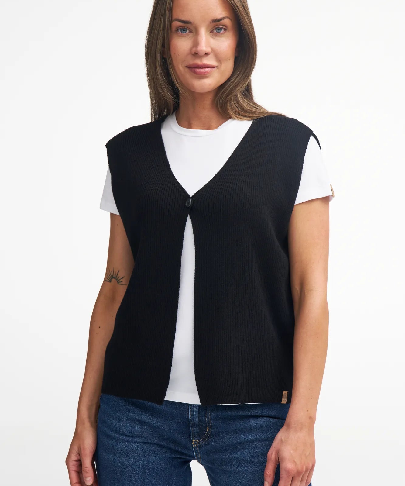 GY RYDA PONCHO - VEST — BLACK - Ivanhoe of Sweden