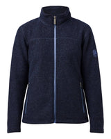 BEATA FULL ZIP — LIGHT NAVY