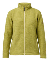 BEATA FULL ZIP — GOLDEN LIME