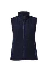 BEATA VEST — LIGHT NAVY