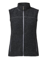 BEATA VEST — GRAPHITE MARL