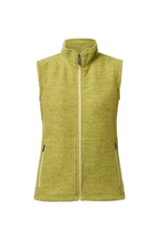 BEATA VEST, 100% FILTAD ULL — GOLDEN LIME - Ivanhoe of Sweden