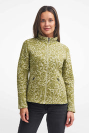TUVA JAQUARD, 100% FILTAD ULL — GOLDEN LIME - Ivanhoe of Sweden