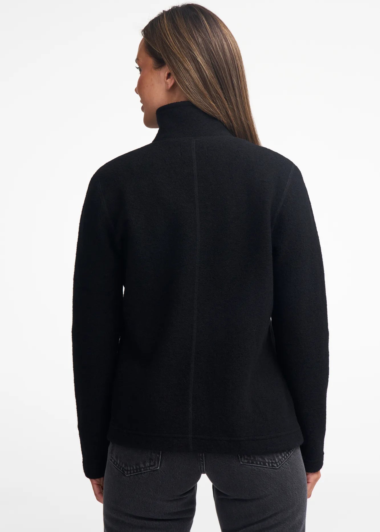 BRODAL FEMALE CLASSIC, 100% FILTAD ULL — BLACK - Ivanhoe of Sweden